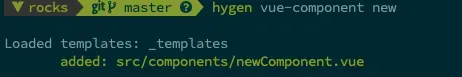 Generate our new Component