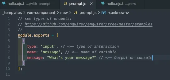 Explain prompt.js