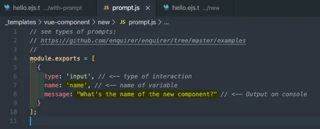 Explain prompt.js